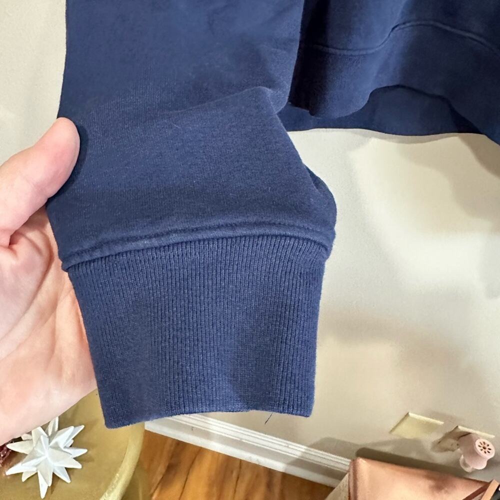 SPORTY & RICH Navy Rizzoli Polo - Picture 7 of 10